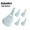Babe-Bot 4 oz Yorker Tips (5pk) /FP90100