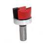 Freud Top Bearing Mortising Router Bit, 1-1/4" Diameter, 5/8" Carbide Height, 1/2" Shank