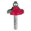Freud Ogee Fillet Profile Bit, 3/16" Radius, 1-1/4" Overall Diameter, 1/4" Shank, 3/8" Bearing Diameter, 2-1/8"