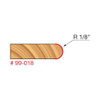 Freud Canoe Bead Router Bit, 1-1/2" Overall Diameter, 3/8" Carbide Height 1-7/8" Overall Length, 1/2" Shank