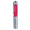 Freud Bottom Bearing Flush Trim Bit, 1" Carbide Height, 1/2" Diameter, 1/2" Shank, 1/2" Bearing Diameter, 3-1/4" Overall Length