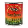 General Finishes Dye Stain, Dark Brown, Pint