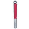 Freud Bottom Bearing Flush Trim Bit, 2" Carbide Height, 1/2" Diameter, 1/2" Shank, 1/2" Bearing Diameter,