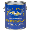 General Finishes Water Based High Performance Poly, Semi-Gloss, Gallon