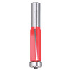 Freud Downshear Helix Flush Trim Bit, 2" Carbide Height, 3/4" Diameter, 1/2" Shank, 3/4" Bearing Diameter,