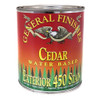 General Finishes Water Based Exterior 450 Outdoor Stain & Finish In One, Cedar, Quart