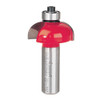 Freud Cove Router Bit, 3/8" Radius, 1/2" Carbide Height, 1/2" Shank, 1-1/4" Overall Diameter, 2-1/2"