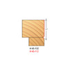 Freud Bottom Bearing Flush Trim & V-Groove Bit, 1" Carbide Height, 1/2" Shank, 5/8" Diameter,