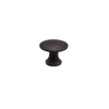 3/8" Knob Dark Antique Brass