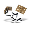 Box Hinge Antique Brass
