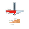 Freud Quadra-Cut Raised Panel Bit, Ogee Style, 5/8" Carbide Height, 3-1/2" Overall Diameter, 1/2" Shank