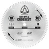 Klingspor's Cut-Off & Crosscut Blade, 10"x 80 Teeth