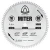 Klingspor's HD Slide Miter Blade, 10"x 80 Teeth