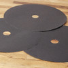 Klingspor Abrasives 17"x 2" Center Hole, Silicon Carbide Floor Sanding Disc, Paper Backed, 20 Grit