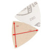 Proxxon Detail Sander Triangle Shape K/O Abrasive, 120 Grit, 10pk