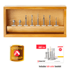 Amana CNC General Purpose 1/4" SH 8pc