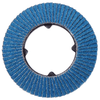 Klingspor Abrasives CMT Quick-Change 6° Angle 40 Grit 4-1/2" Flap Disc
