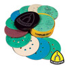Klingspor's 5" x 8 Hole Sampler Disc 50 Pack