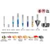 Amana CNC Advanced Master Set 8pc