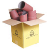 Klingspor's World Famous Bargain Box, 10lbs of Coarse, Medium, & Fine End Rolls