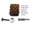 2" Scuff & Buff Refill Grey 600G 10pk