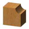 Roman Ogee 3/8R X 1CH X 1/2SH