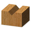 V-Groove 1/4D X 1/8PL X 1/4SH
