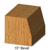 Edge Bevel 1/2CL X 15 Deg. X 1/2CH X 1/4SH