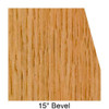 Edge Bevel 1/2CL X 15 Deg. X 1/2CH X 1/4SH