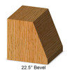 Edge Bevel 15/16CL X 22.5 Deg. X 1/2SH
