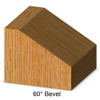 Edge Bevel 9/16CL X 60° X 2-1/2CH Edge Bevel 9/16CL X 60° X 2-1/2CH