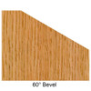 Edge Bevel 9/16CL X 60° X 2-1/2CH Edge Bevel 9/16CL X 60° X 2-1/2CH