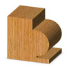 Edge Beading 3/4BD X 1-1/8CH X 1/2SH