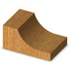 Cove Raised Panel 2-1/2D X 1/2SH