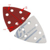 Bosch & Skil Detail Triangle Sander 80 Grit, Aluminum Oxide H&L 5pk