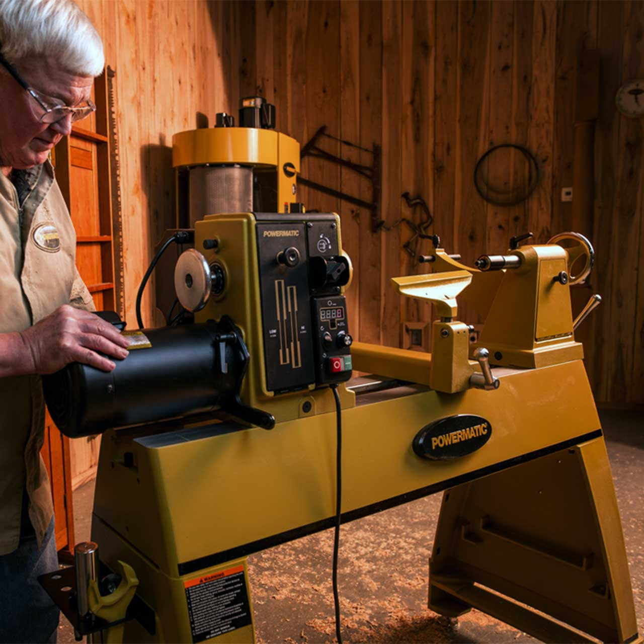 Powermatic 3520C 2HP Wood Lathe