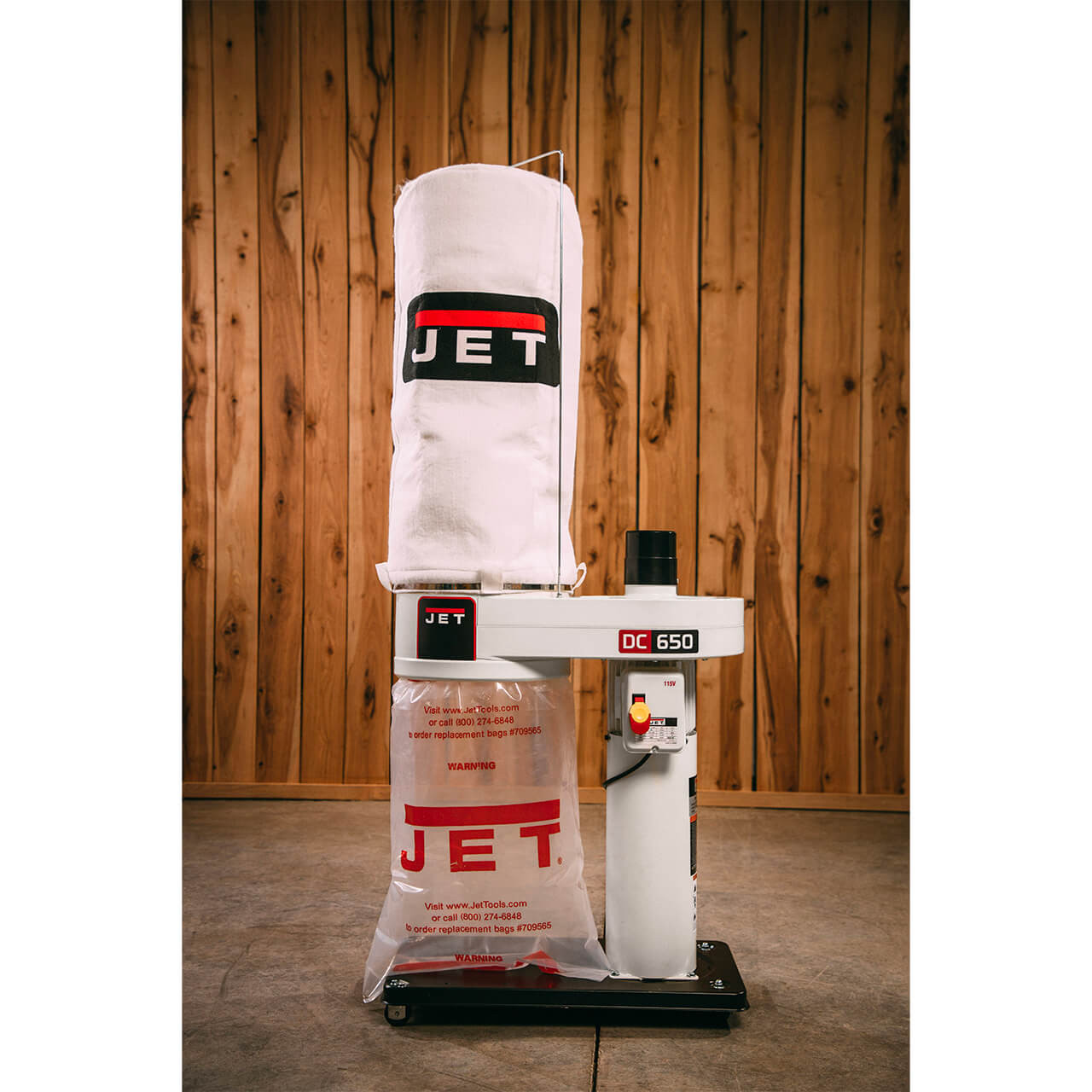 Jet Dust Collector W/ Bag Filter DC-650