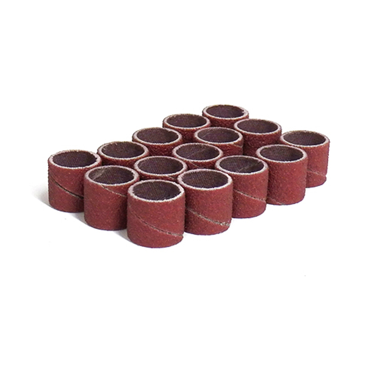 Klingspor Abrasives Aluminum Oxide Sanding Sleeves, 1/2"x 1/2" 15pk Assortment