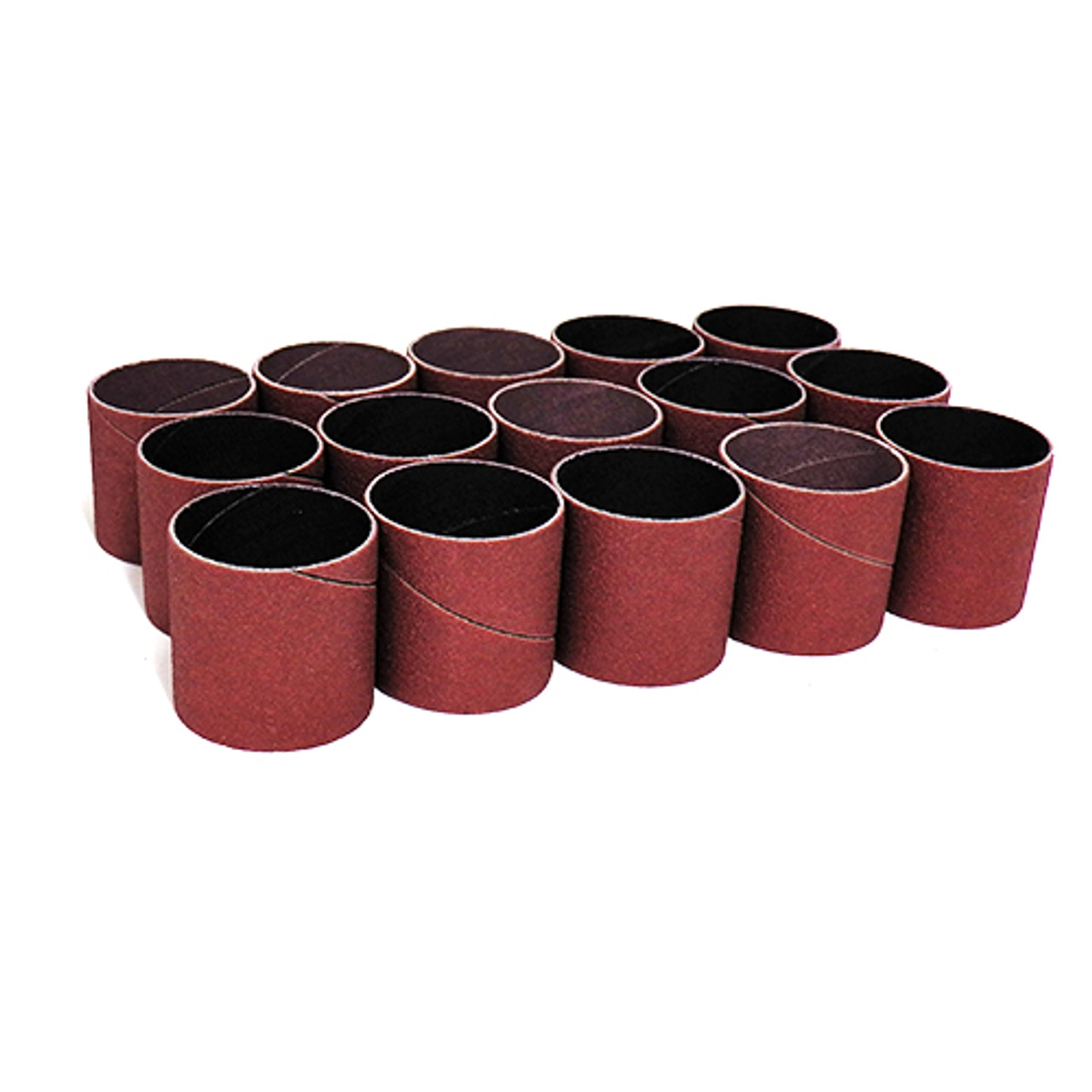 Klingspor Abrasives Aluminum Oxide Sanding Sleeves, 1-1/2"x 1-1/2" 15pk Assortment