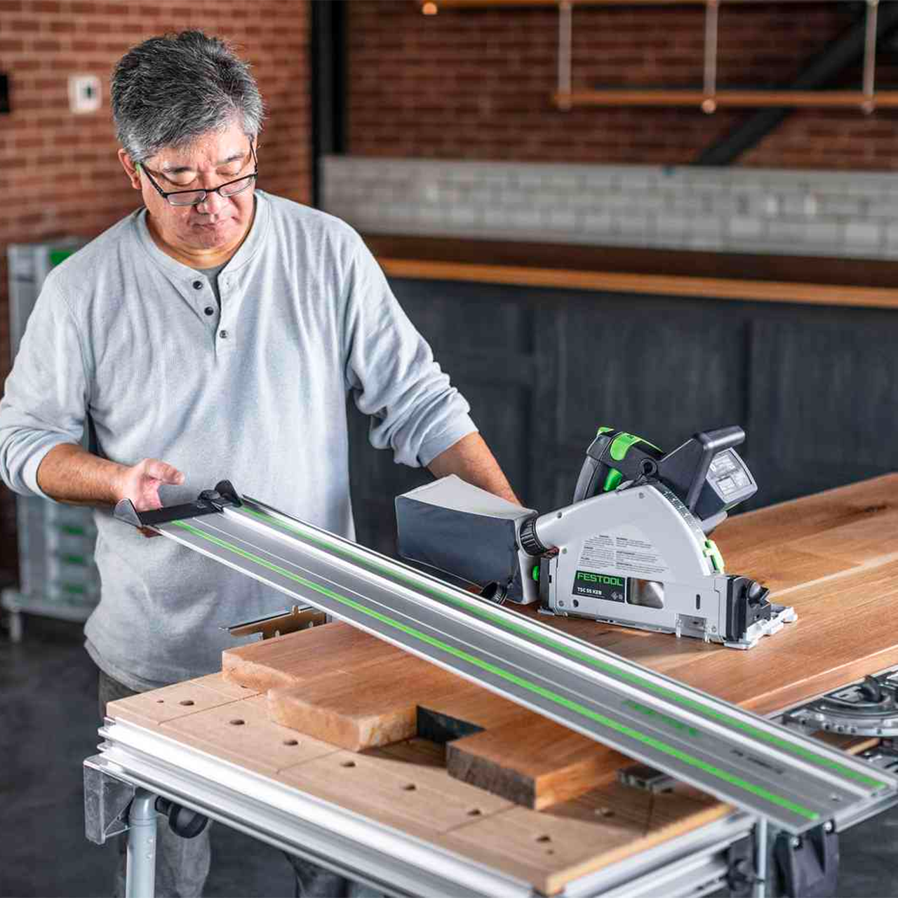 Festool TSC 55 K Cordless Track Saw Kit