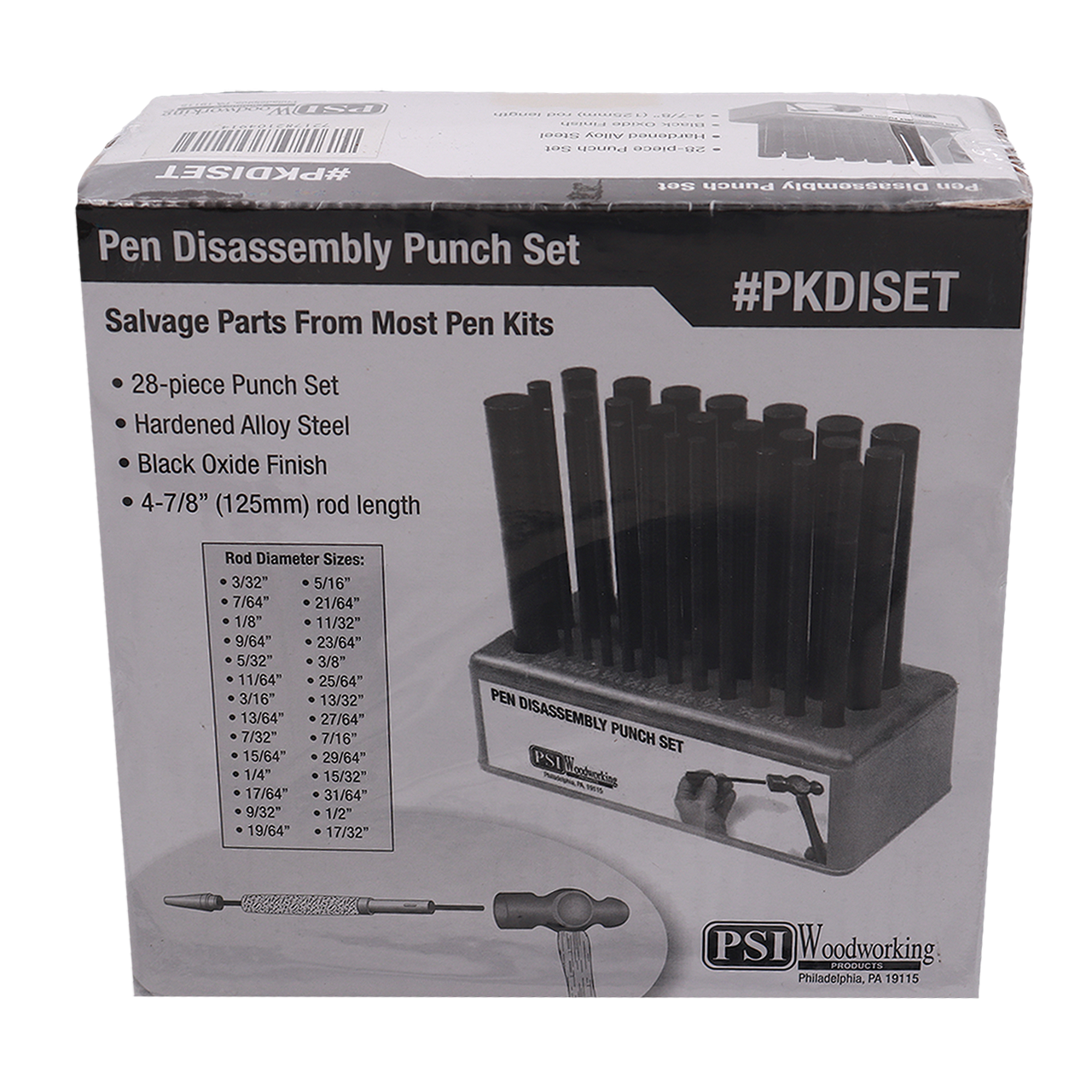 Pen Disassembly Punch Set