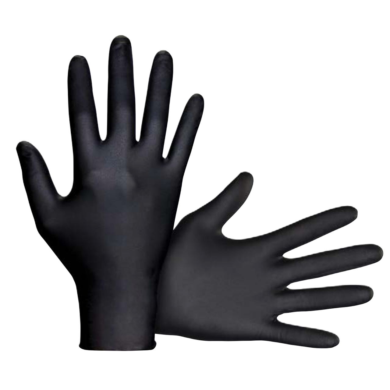 XXL Black Nitrile Gloves 100pk