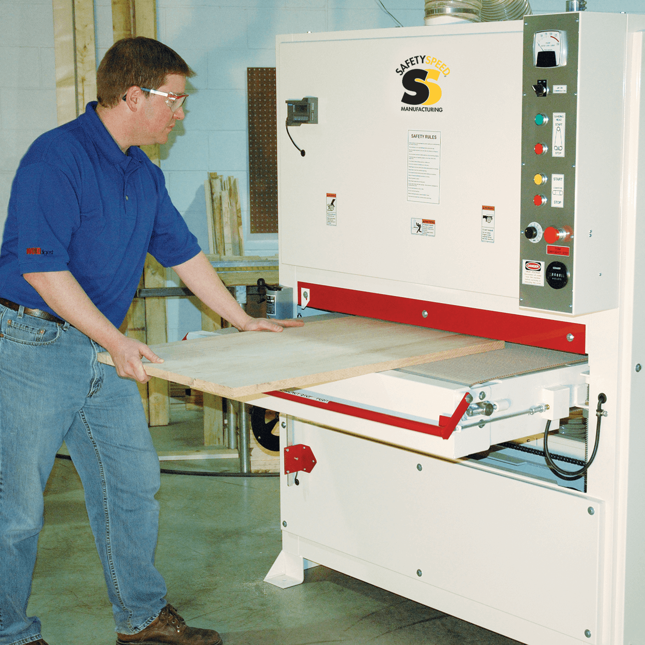4375 Wide Belt Sander 30HP 3PH
