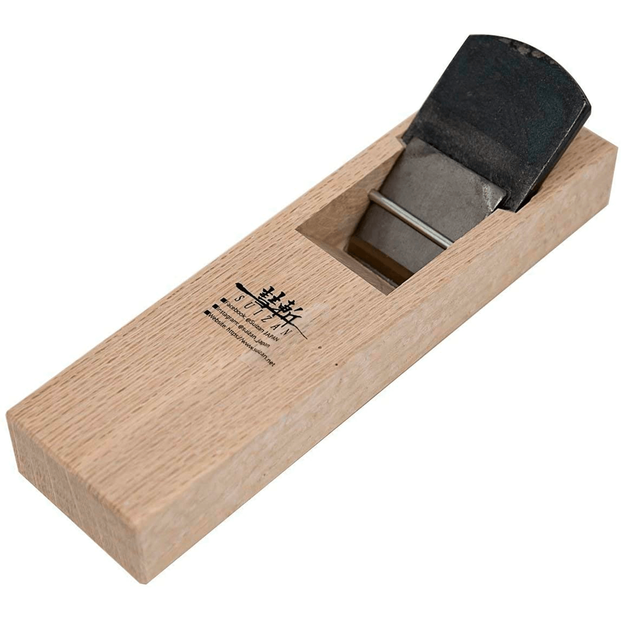 SUIZAN Japanese Wood Block Plane KANNA 2 Inch (50mm) Hand Planer