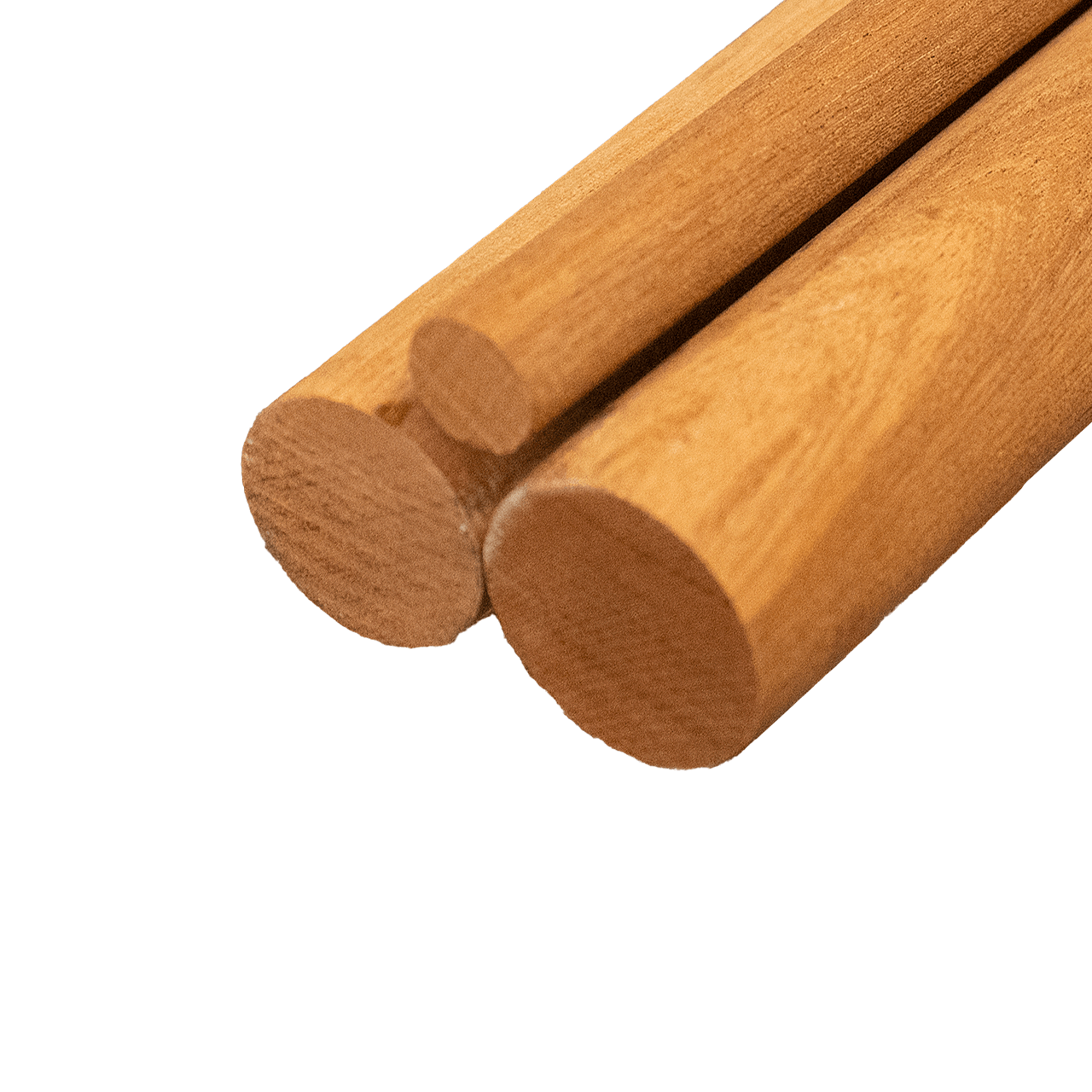 1-1/8" X 36" Mahogany Dowel Rod