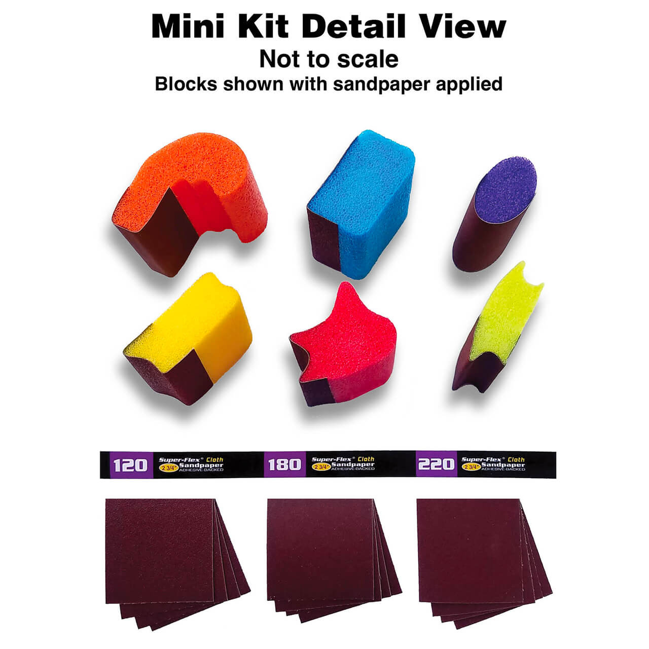 Soft-Sanders Mini Kit 6pk