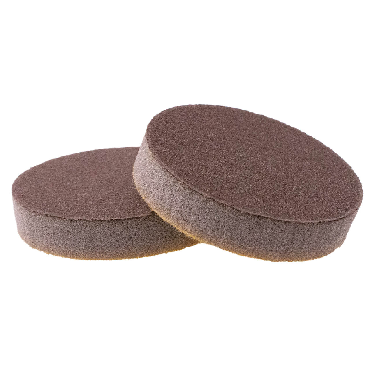 Klingspor Abrasives 2in Fusion Foam Pads 10mm, H&L, 220-320 Grit, AO, 5PK