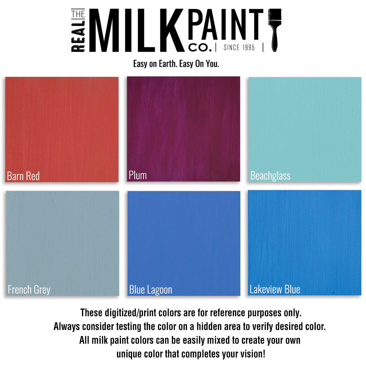 Milk Paint Color Chart