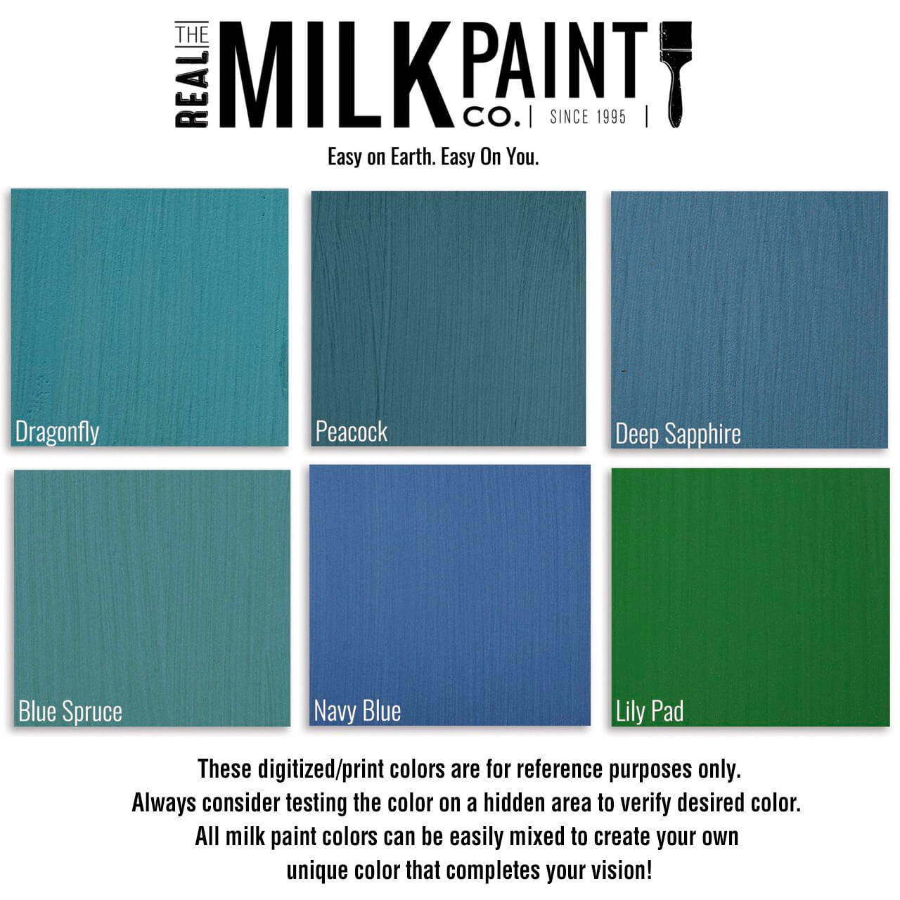 Milk Paint Color Chart