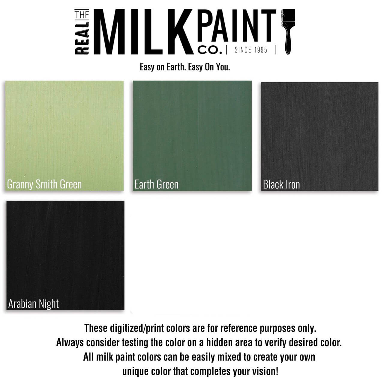 Milk Paint Color Chart